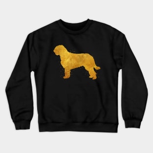 Otterhound golden art Crewneck Sweatshirt